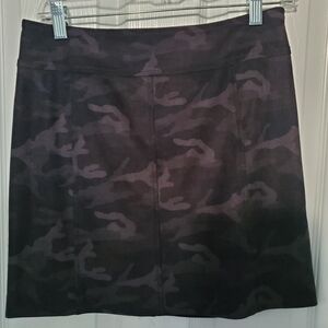 Drew Camouflage Mini Skirt
